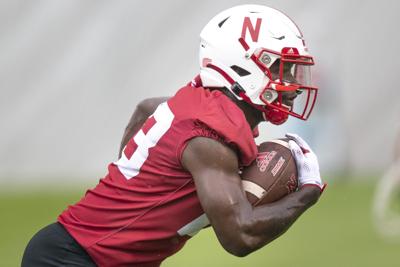 NU football practice, 7.31